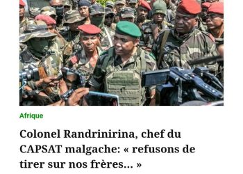 Coup d’État à Madagascar : L&rsquo;armée prend le pouvoir après la révocation du président