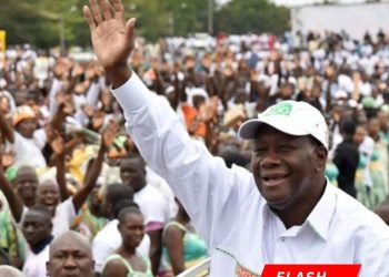 Alassane Ouattara réélu pour un quatrième mandat à la tête de la Côte d’Ivoire