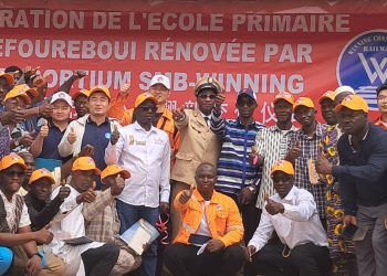 Kolaboui : le Consortium SMB-Winning rénove et équipe l’école primaire de Lefoureboui au profit des communautés